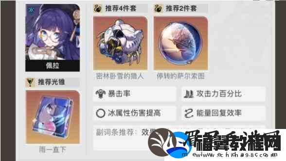 崩坏星穹铁道彦卿冰冻队角色搭配介绍一览