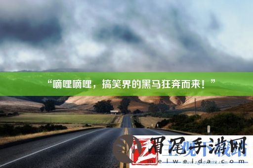 “嘀哩嘀哩搞笑界的黑马狂奔而来！”