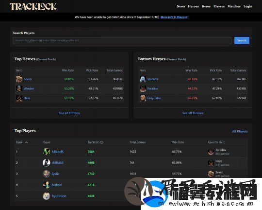 Valve正在采取措施以停止第三方对Deadlock的数据统计