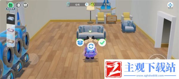 元梦之星农场小屋家具怎么摆
