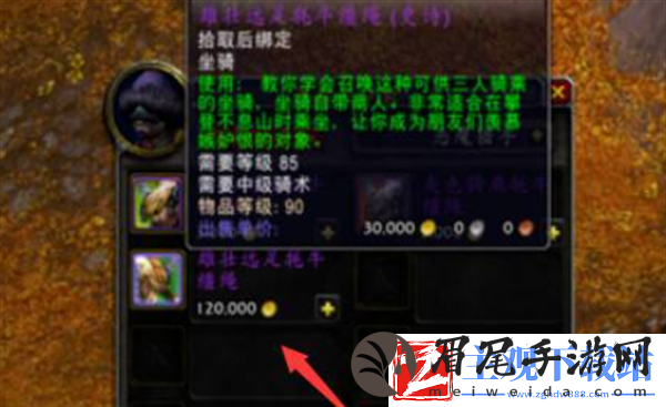 魔兽世界幻化牦牛坐骑在哪购买
