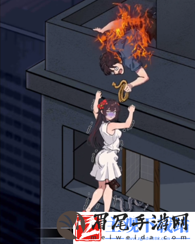 玩梗脑洞王小美屋顶求生怎么过