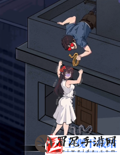 玩梗脑洞王小美屋顶求生怎么过