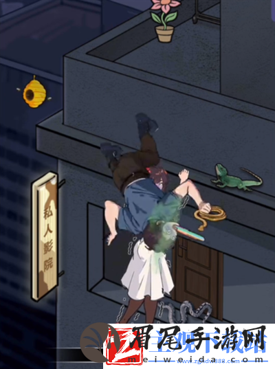 玩梗脑洞王小美屋顶求生怎么过