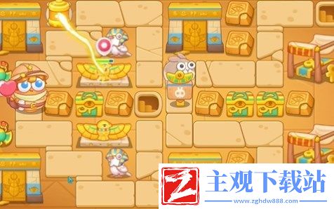 保卫萝卜4法老归来第36关图文攻略：在战斗中保持冷静