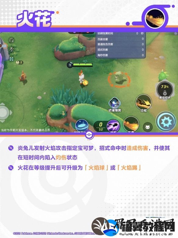 宝可梦大集结闪焰王牌技能
