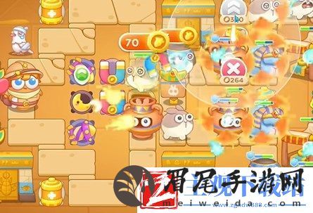 保卫萝卜4法老归来第36关图文攻略