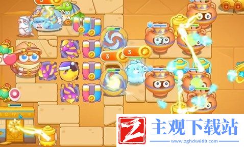保卫萝卜4法老归来第36关图文攻略