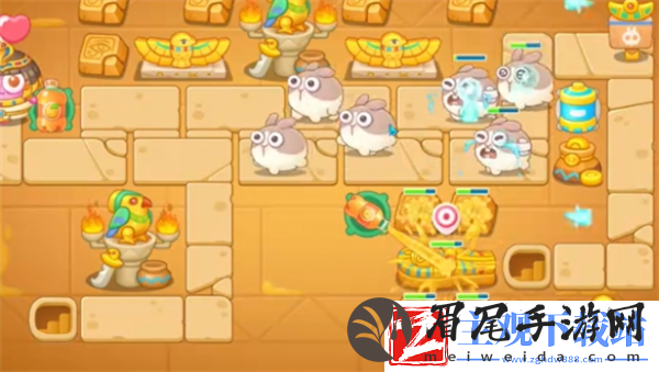 保卫萝卜4法老归来第12关通关教程-保卫萝卜4法老归来第12关过关攻略