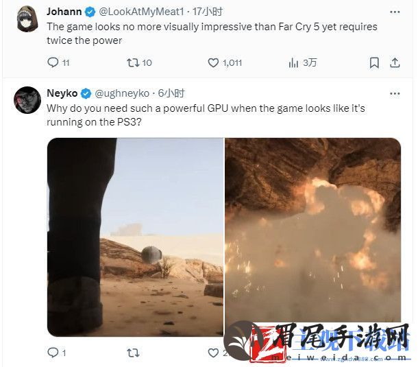 育碧星战被批不再关心优化
