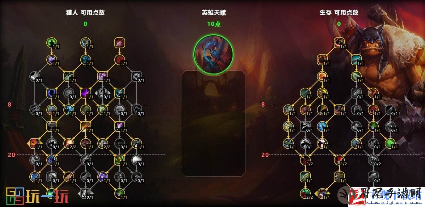 魔兽世界11.0前夕生存猎天赋