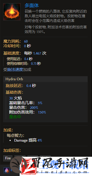 最后纪元召唤术多面体有什么特点