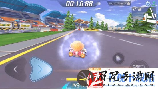 跑跑卡丁车手游腾空漂移怎么操作