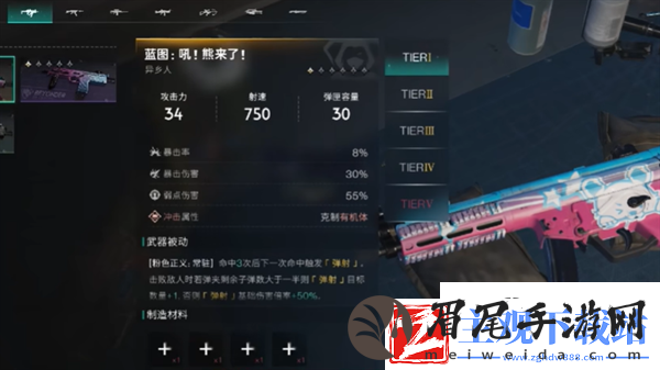 七日世界冲锋枪熊来了怎么配
