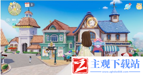 心动小镇手游中央喷泉上泡泡获取方法