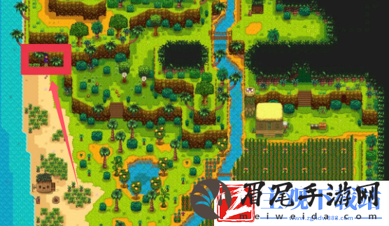 星露谷物语齐先生核桃房在哪