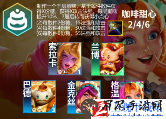 金铲铲之战S12咖啡甜心羁绊奖励有什么