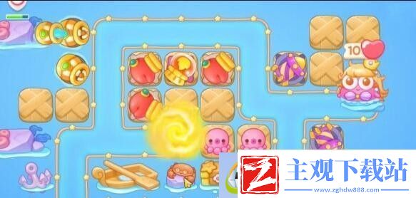 保卫萝卜4海的闺女第71关通关攻略