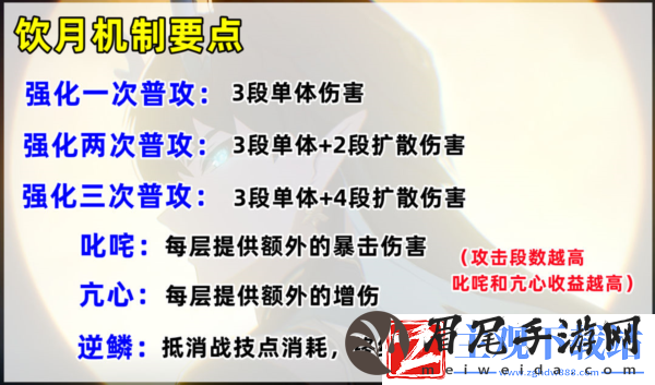 崩坏星穹铁道饮月技能怎么样