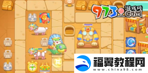 保卫萝卜4法老归来第106关怎么过