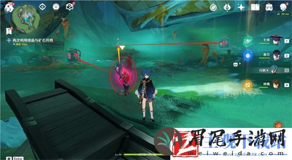 原神海沫与流红的绘染攻略古老的颜色海沫与流红的绘染图文攻略聚匠游戏网