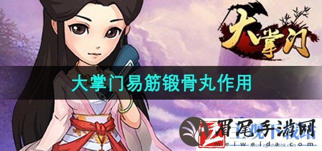 大掌门易筋锻骨丸有什么用-易筋锻骨丸作用介绍