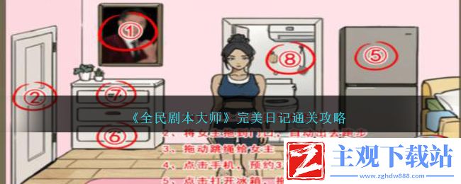 全民剧本大师完美日记通关方法