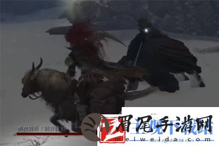 艾尔登法环黑夜骑兵剑刃戟怎么打