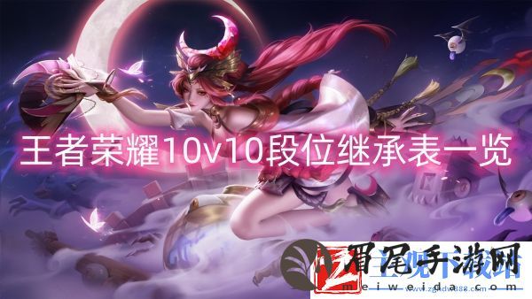 王者荣耀10v10段位继承表一览