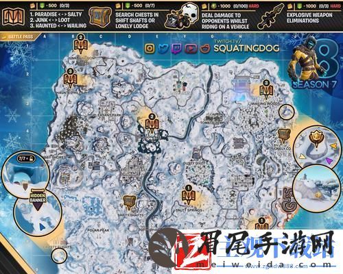 堡垒之夜河道烟花任务攻略-热力四射！在游戏中挑战河道烟花任务