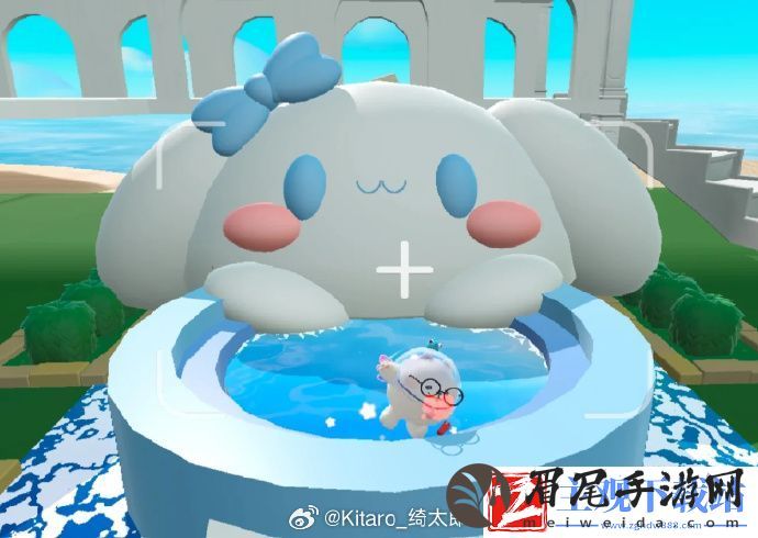蛋仔派对×三丽鸥家族联动大耳狗与蛋问好