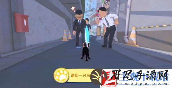 小猫咪大城市遇到一只鸟儿成就达成