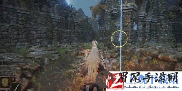 艾尔登法环月之民废墟隐藏门在哪