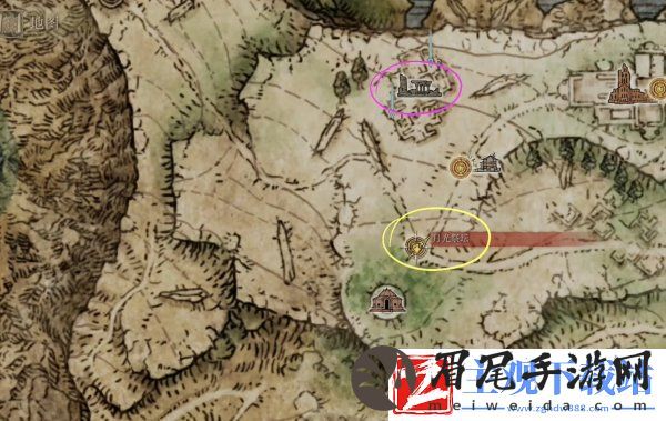 艾尔登法环月之民废墟隐藏门在哪
