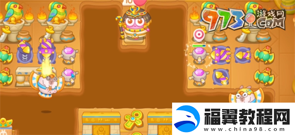 保卫萝卜4法老归来第116关怎么过