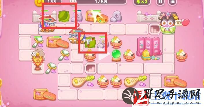 保卫萝卜4秋妃传第67关攻略秋妃传第67关无伤通关图文攻略