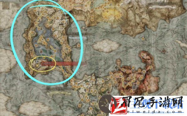 艾尔登法环月之民废墟隐藏门在哪
