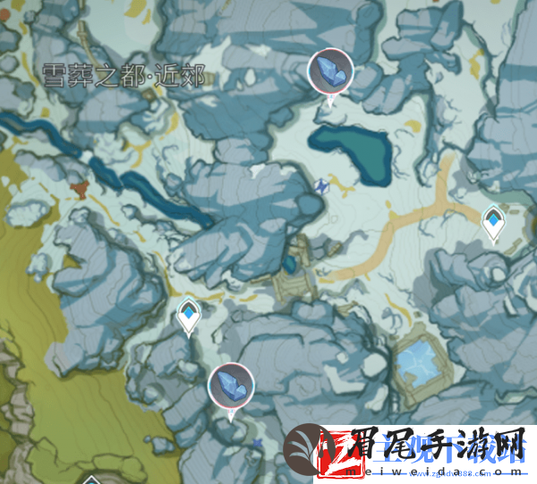 原神2.2星银矿石采集路线一览
