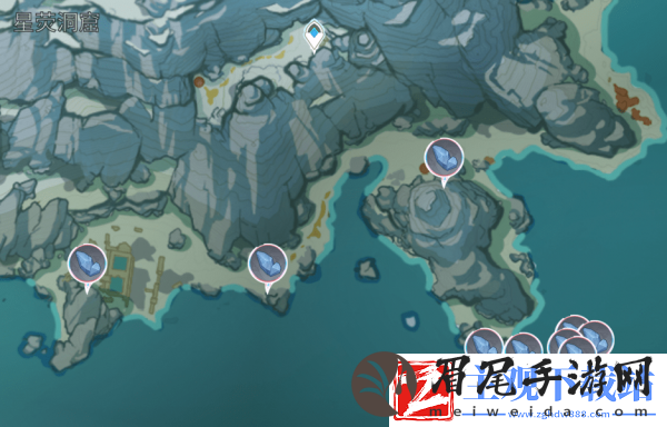 原神2.2星银矿石采集路线一览