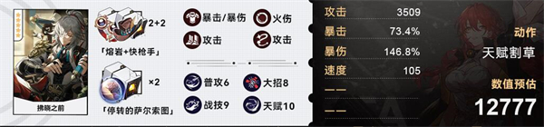 星穹铁道姬子参考面板介绍姬子光锥遗器行迹参考面板介绍