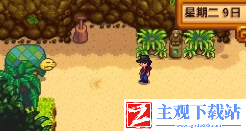 星露谷物语姜岛怎么去
