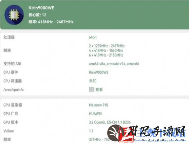 华为平板11.5s什么处理器