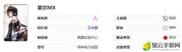 艾塔纪元莱尔MX机体一览