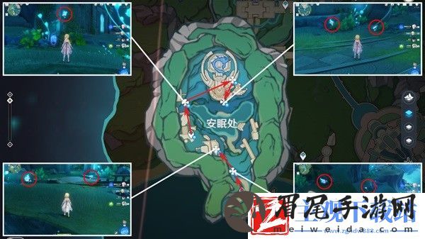 原神苍晶螺收集线路一览