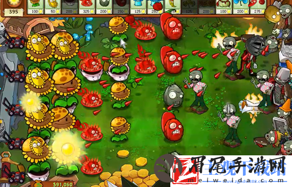 植物大战僵尸杂交版冒险51关怎么过