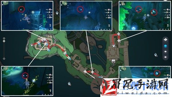 原神苍晶螺收集线路一览