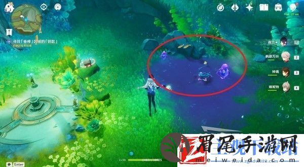 原神伊黎耶的野精灵世界任务完成方法