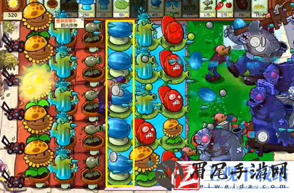 植物大战僵尸杂交版冒险41关怎么过