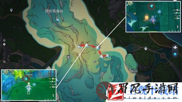 原神苍晶螺收集线路一览