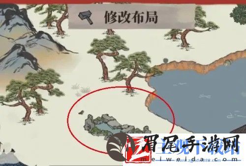 江南百景图湖心亭换位置方法